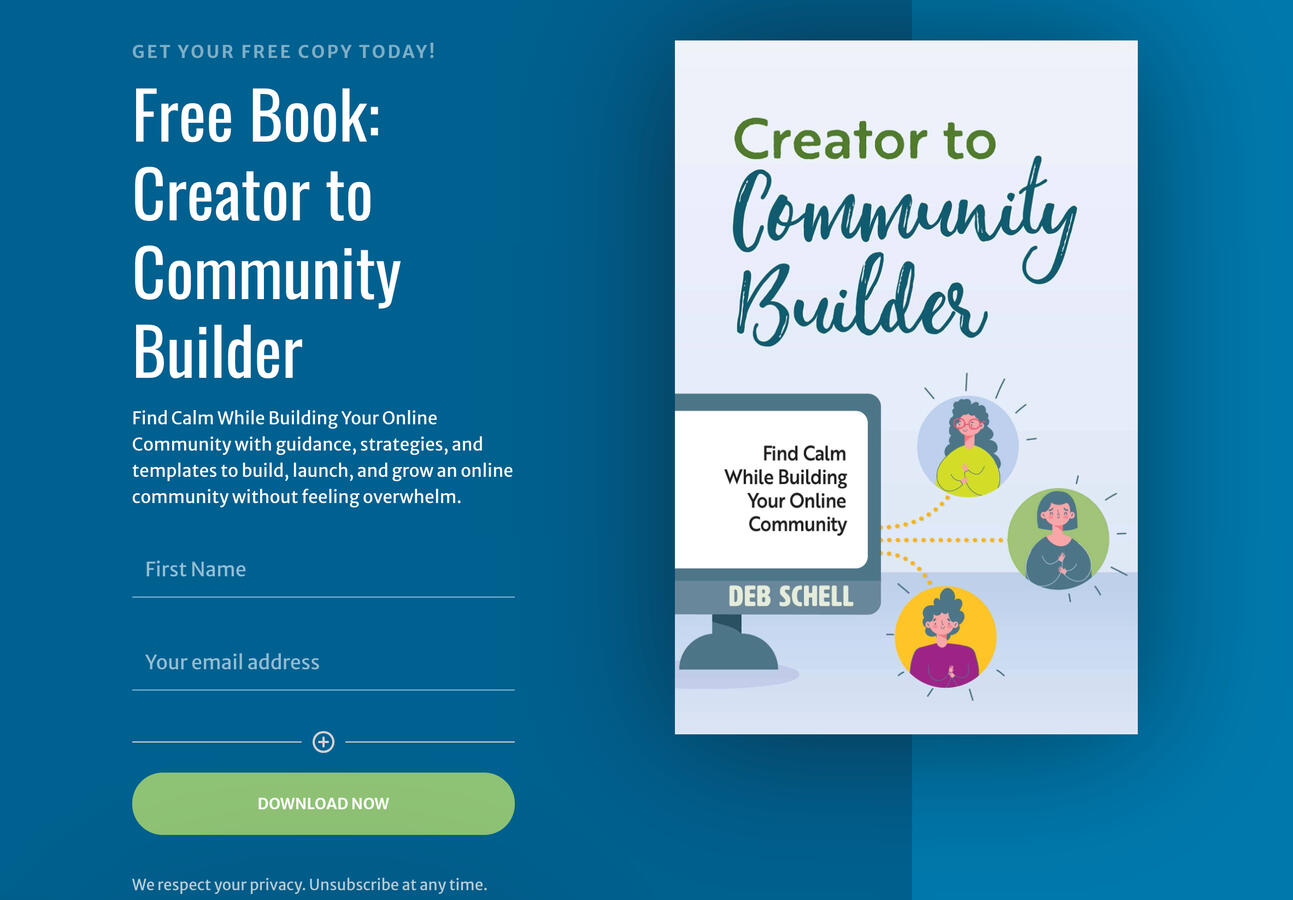 C2CB Landing Page Email Marketing C2CB Landing Page Email Marketing